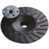 Plateau disques fibre 125mm écrou M14 -leman- 12706