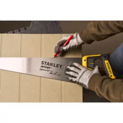 Scie égoïne Stanley Jetcut coupe fine petite section 11 dents longueur 500 mm