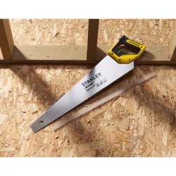 Scie égoïne Stanley Jetcut coupe fine petite section 11 dents longueur 500 mm