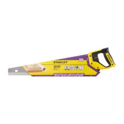 Scie égoïne Stanley Jetcut coupe fine petite section 11 dents longueur 500 mm