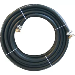 Tuyau air comprimé caoutchouc rallonge diam 20mm équipé - longueur 20 m