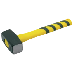 Massette à angle abattus 1200gr manche Bi-matière - 23221