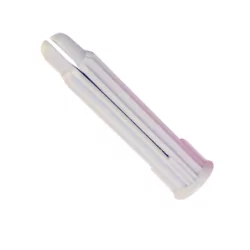 Cheville polypropylène PC - 10 x 53 mm - boîte de 100 - gris
