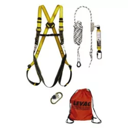 Harnais p30 + 1 stop chute ac 60/10m + 1 mousqueton+ 1 sac t 3616kit2