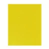 Feuille de papier corindon supérieur jaune longueur 230 mm hauteur 280 mm Gr 80