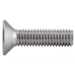 Vis à métaux tête fraisée six pans creux Inox A2 DIN 7991 ISO 10642 M8x30 - boîte de100