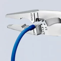 Pince multi-fonctions 200mm chrome 1000v