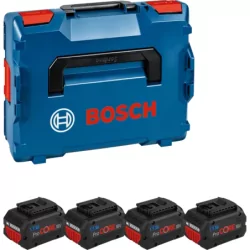 Batterie 4xProcore 18V 5.5Ah + LB 136