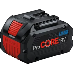 Batterie 4xProcore 18V 5.5Ah + LB 136