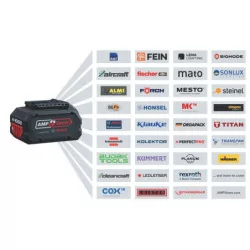 Batterie 4xProcore 18V 5.5Ah + LB 136