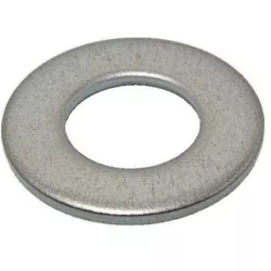 Rondelle plate en acier zingué NF E25-513 série M