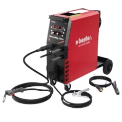Poste à souder monophasé BESTER MIG 215 - S + torche + câble mig de 4m