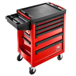 Servante 6 tiroirs roll M3 rouge