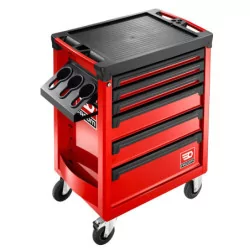 Servante 6 tiroirs roll M3 rouge