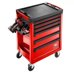Servante 6 tiroirs roll M3 rouge
