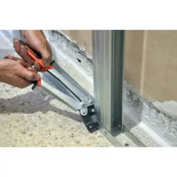 Pince à sertir PROFIL 2RM pour rails et montants Edma