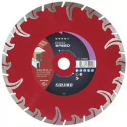 Disque diamant pro speed diam 230 x 22,23 x h 75 mm