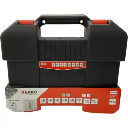 Scie trépan bimétal en coffret 8 trepans de 22 à 67 mm + 2 arbres