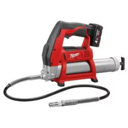 Pompe à graisse M12 GG-401B + sac + 1 batterie 12v 4.0aH redlithium + chargeur C12C