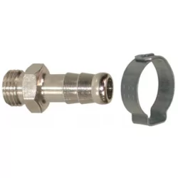 Raccord pour tuyau rac 230 1/4' tuyau 10 x 17 - lot de 2