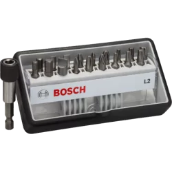 Coffret d’embouts de vissage Robust Line qualité extra-dure lot de 8