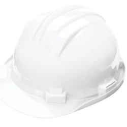 Casque de chantier blanc