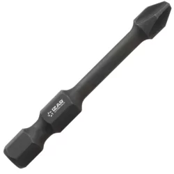 Embout vissage E6.3 impact - 1523 - phillips ph 2 50mm -lot de 2