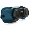 Lunette masque relevable soudure verte