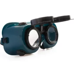 Lunette masque relevable soudure verte
