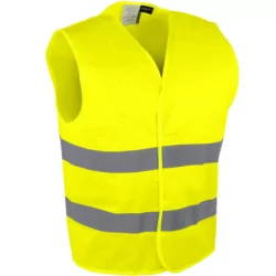 Gilet haute visibilité baudrier jaune fluo taille XL