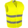 Gilet haute visibilité baudrier jaune fluo taille XL