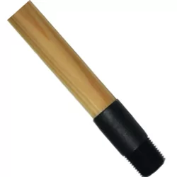 Manche balai coco en pin avec vis 1200 x 24mm