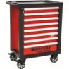 Servante 8 tiroirs rouge 97cm