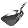 Pelle aluminium europe 29cm - manche bois 120cm