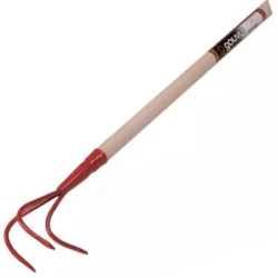 Griffe jardinier 3 dents - manche bois 130cm