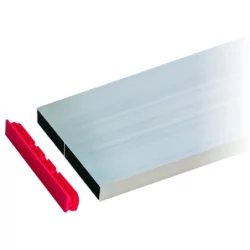Embout de règle aluminium rectangulaire 100x18mm