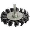Brosse circulaire diam 70 / tige de 6 fil 050 acier torsadé