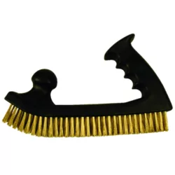 Brosse main forme rabot acier laitonne gr 40/80/120 lot de 8