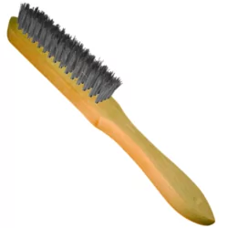 Brosse métallique manuelle fil acier à manche 295x35 -leman- 720292