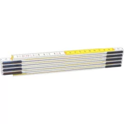 Double-mètre plastifie 10 branches