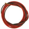 Gaine métal - acier 1,0 et 1,2 mm - 4 mètres rouge