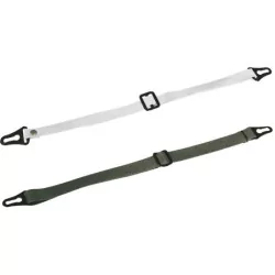 Jugulaire p/casque chantier cuir larg12mm