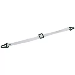Jugulaire p/casque chantier cuir larg12mm