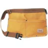 Porte-outils poche double cuir et daim