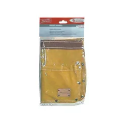 Porte-outils poche double cuir et daim