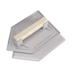 Taloche ps 27x18cm pointue grise