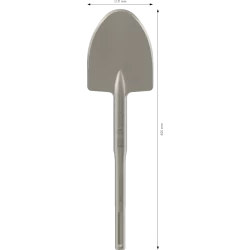 Burin pelle SDS Max Pro Longueur : 400 Largeur : 110mm