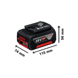 Batterie 18 V GBA 4 Ah + coffret L BOXX - Pack de 6