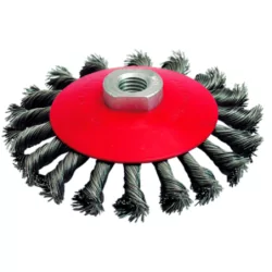 Brosse cuvette fil acier torsadé pour métal Classic