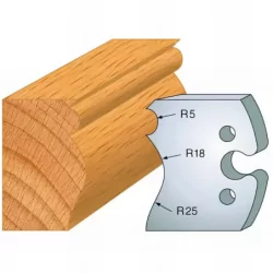 Jeu de fers profilés
